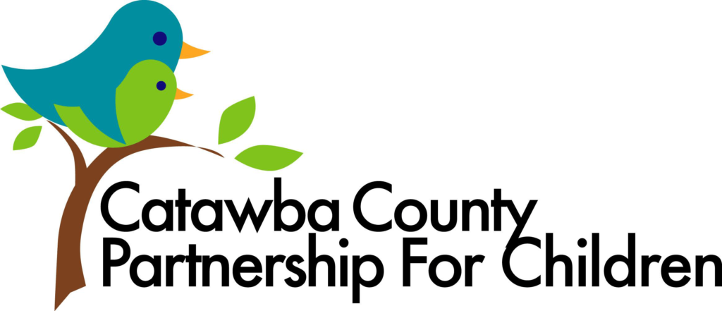 catawba county partnership for children bird tree logo