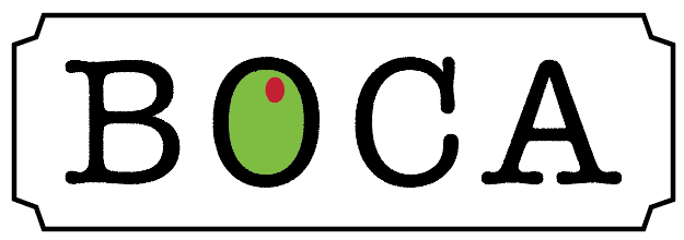 boca hickory restaurant logo olive medeterranean