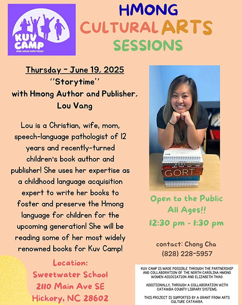 Storytime with Hmong Author and Publisher Lou Vang