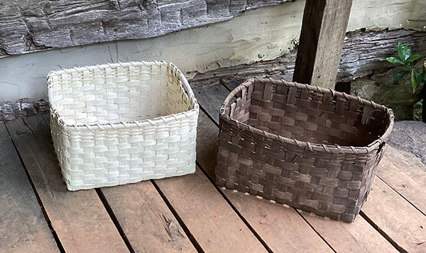 hart square weaved laundry baskets